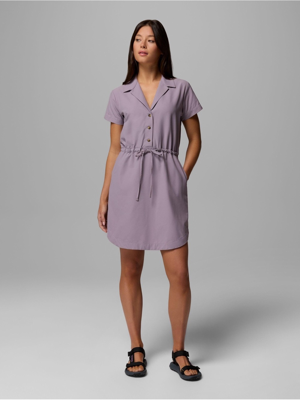 Columbia label inside women's top